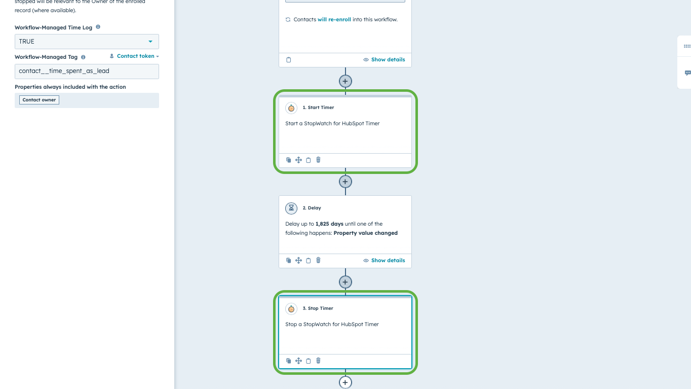 ⚡ Start & Stop Timers Using HubSpot Workflows